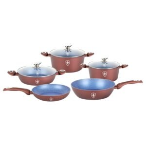 BATERIA SILVER DE 10 PZAS ROJO/AZUL