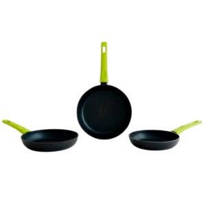 Juego de Sartenes Profesionales FACMM3 – Kit de 3 Piezas de Alto Rendimiento