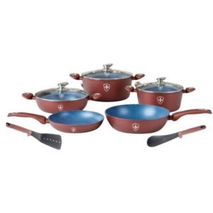 Batería de Cocina Profesional SSBAT10A – Set de 10 Piezas
