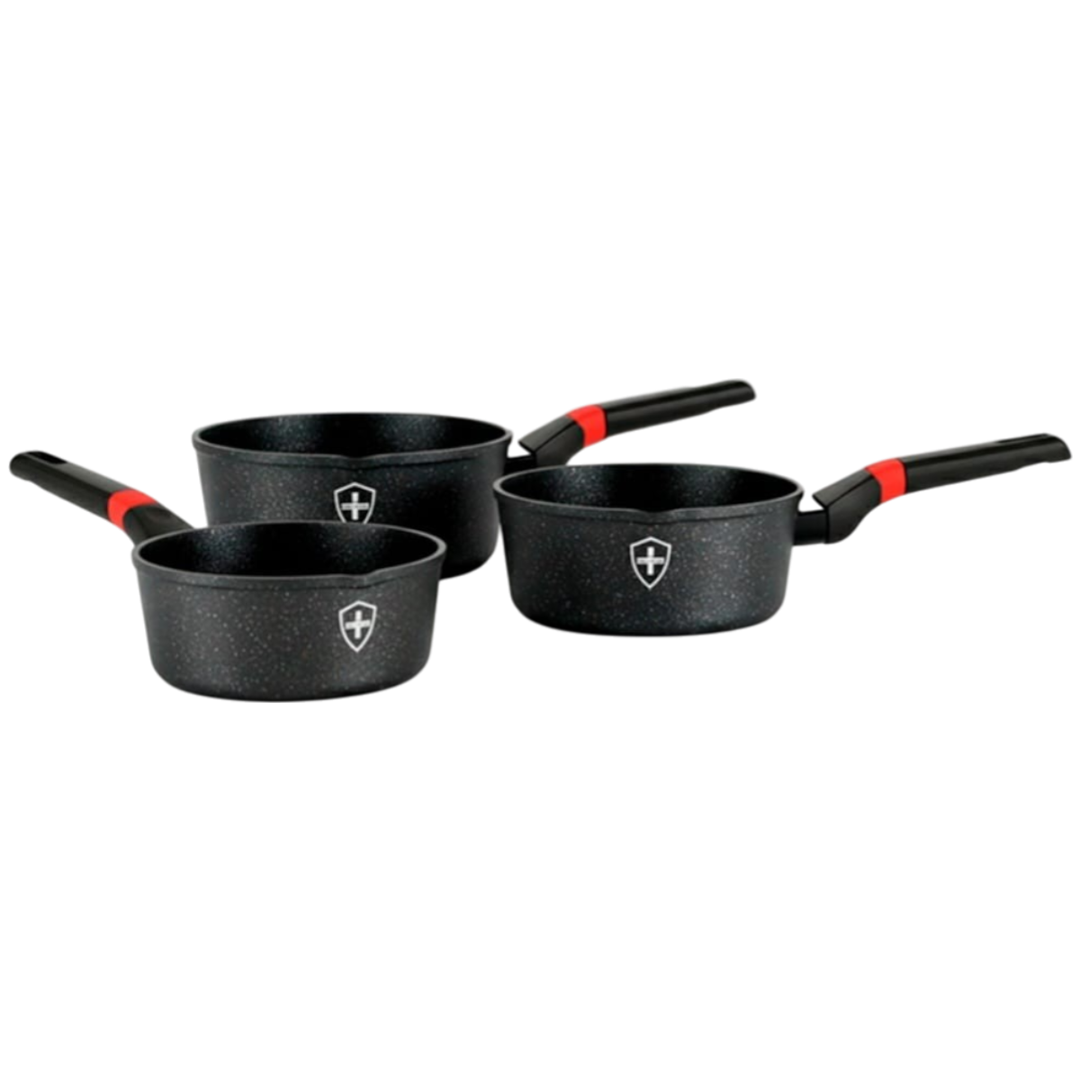 Juego de Ollas Profesionales SSPOT3CM – Set de 3 Piezas