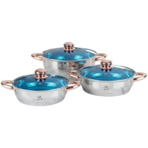 Juego de Arroceras Industriales SZ6G – Set de 6 Piezas